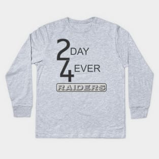 2Day 4Ever Raiders Kids Long Sleeve T-Shirt